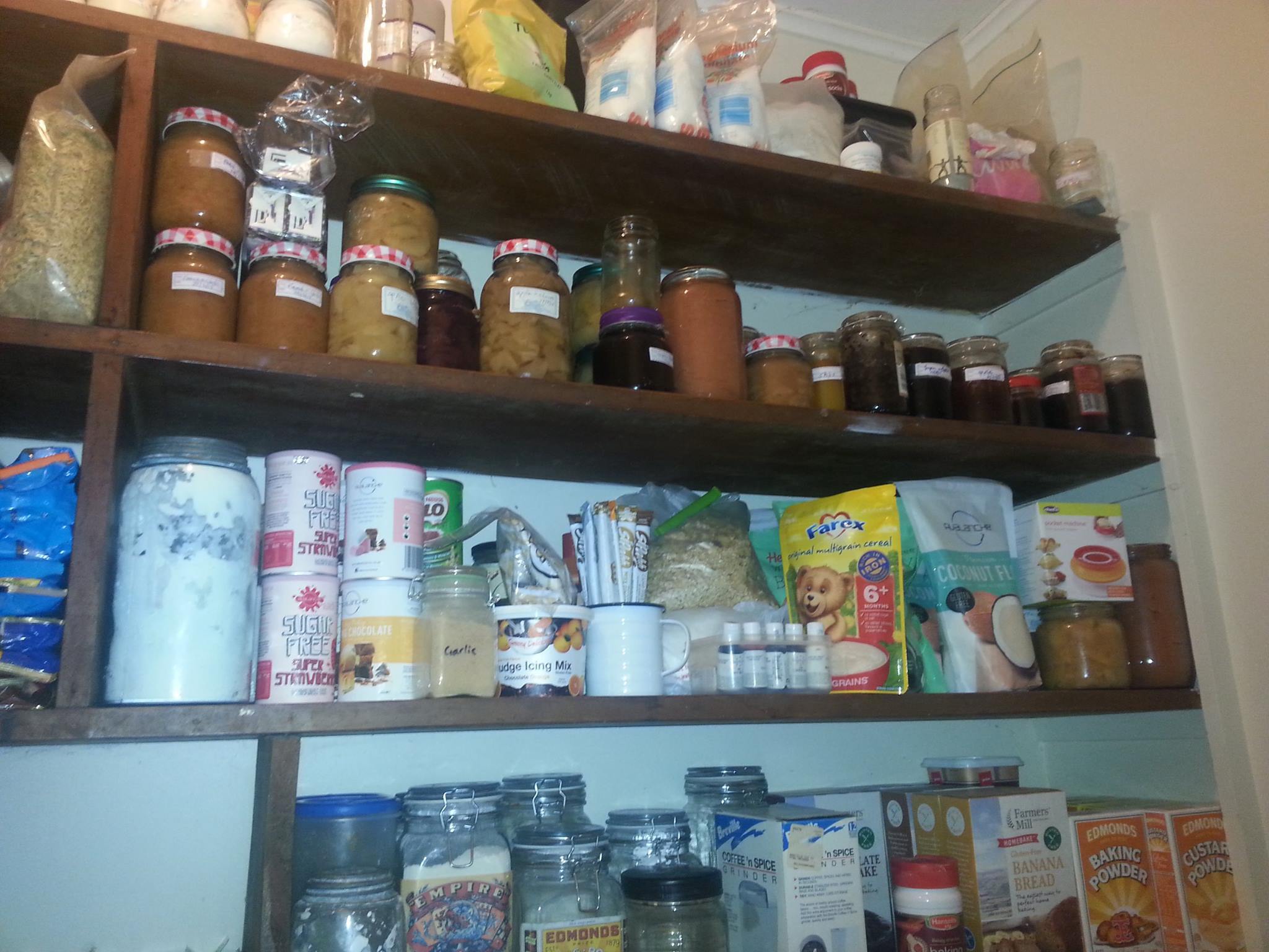 Stocking the cupboard