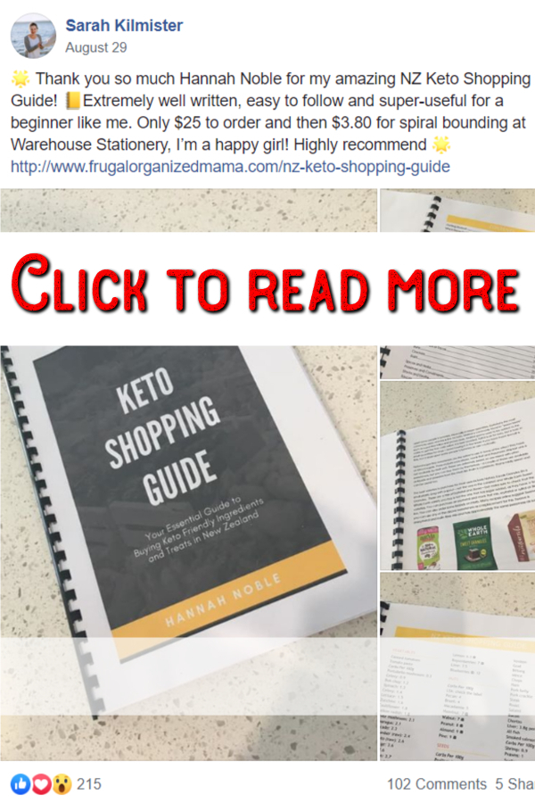 Keto Shopping Guide